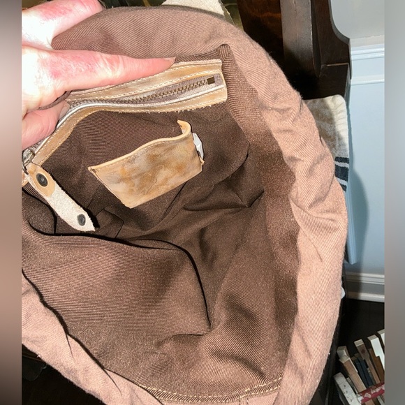 Bed Stu Brown and Tan Leather Backpack with Rustic Finish - Picture 10 of 12